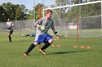 U15 Keeper Johnny in action