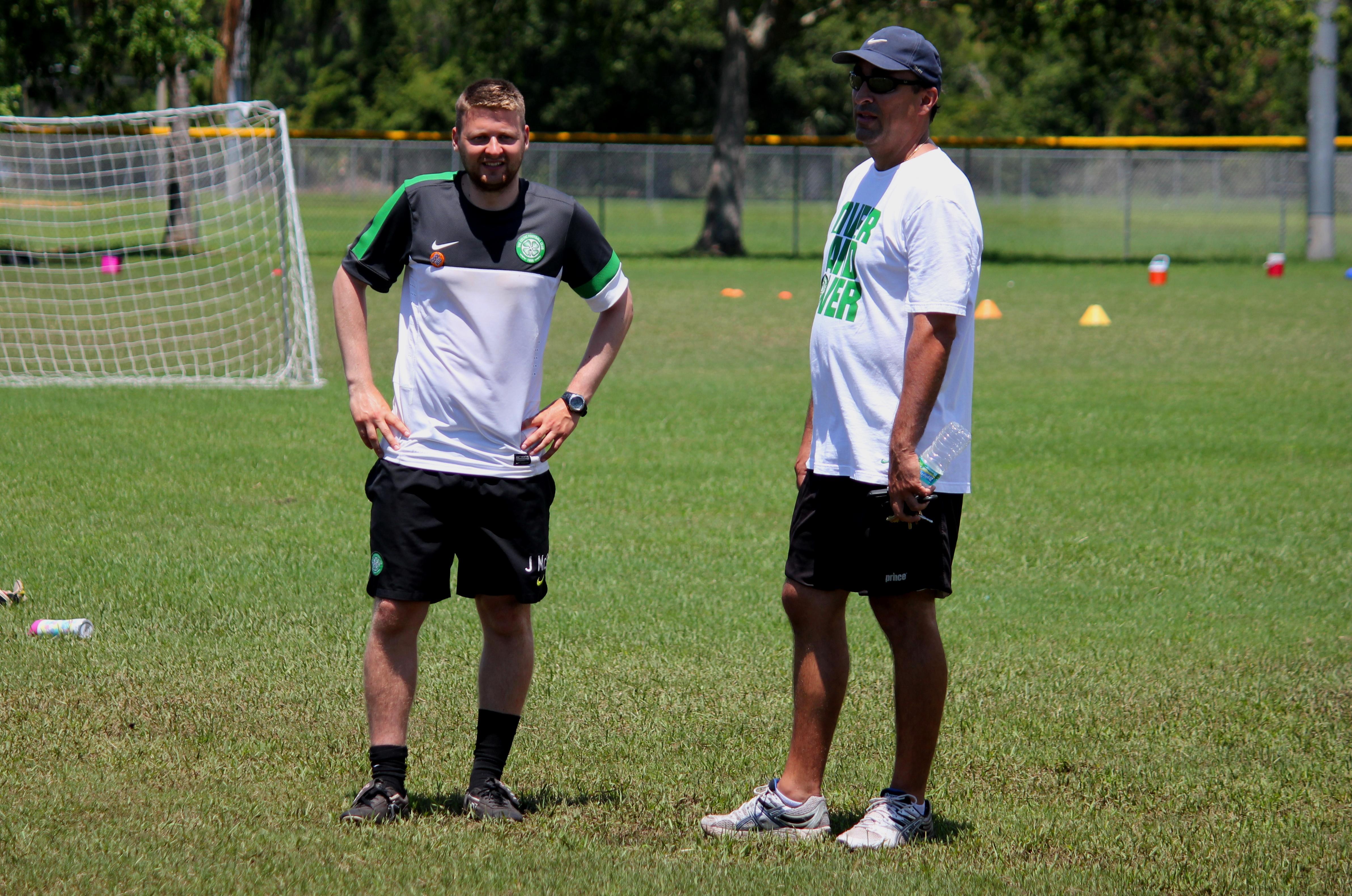 Coach John and George