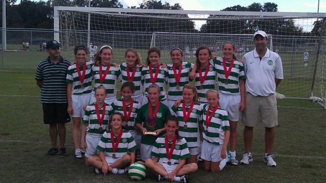 u13 girls green acdc champs