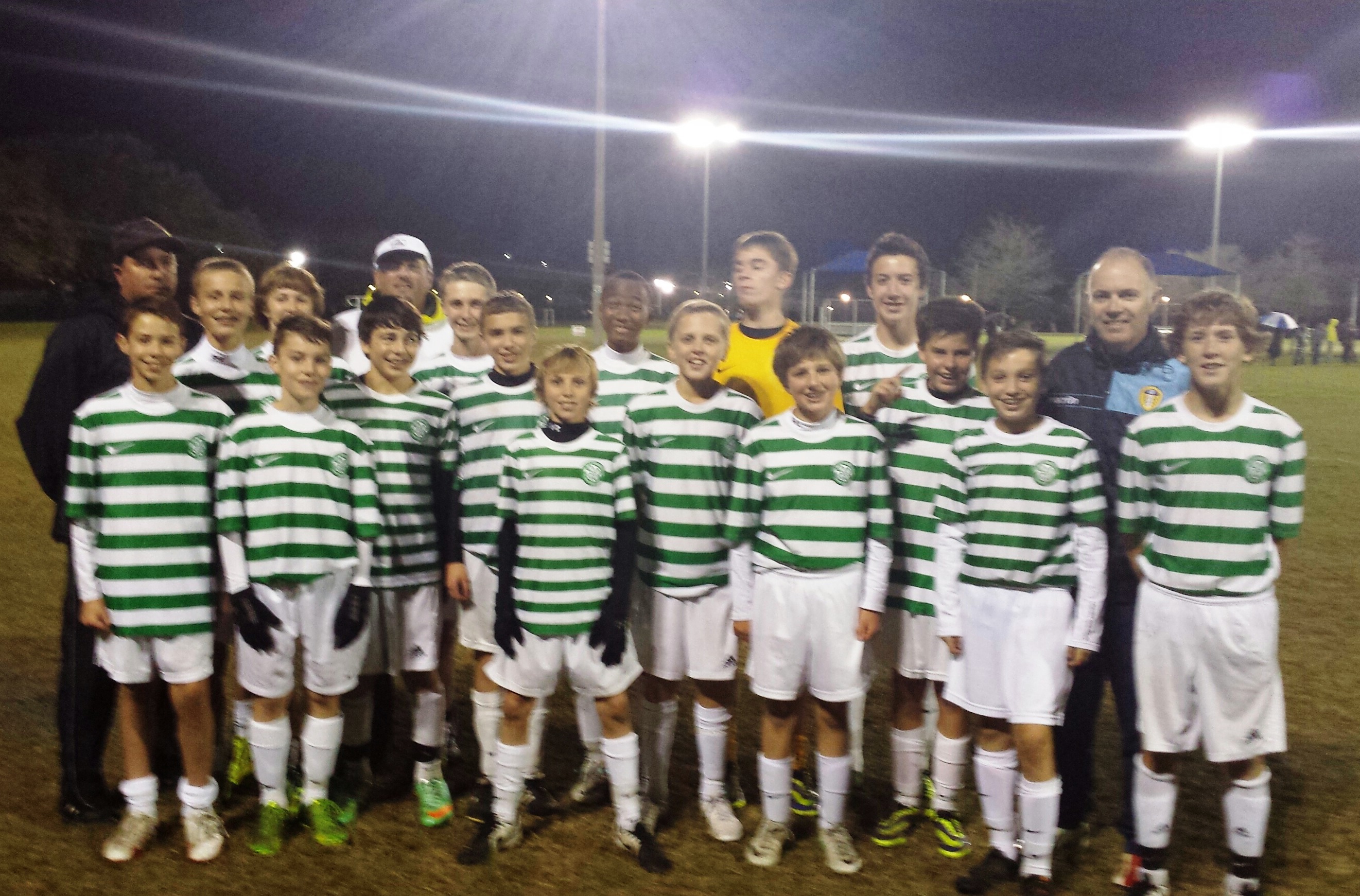 U13 Boys Premier Division Champions Florida Celtic Soccer Club