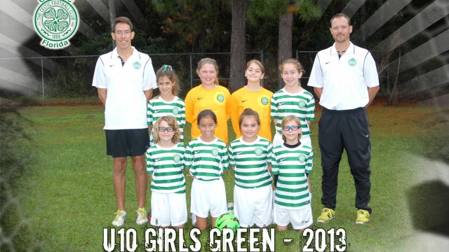 U10 Girls Green